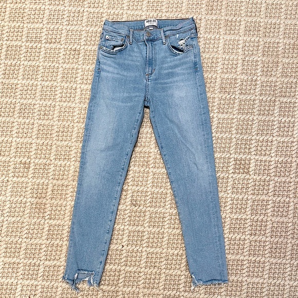 Agolde - Women’s Light Blue Skinny Jeans - Size: 27 - Picture 1 of 7